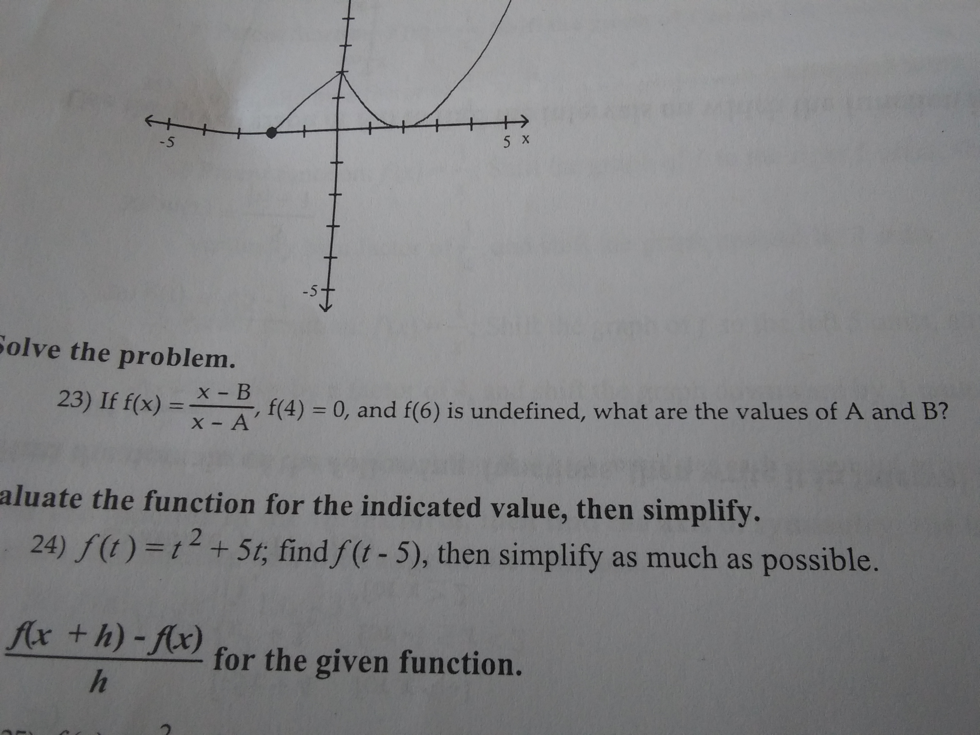 Answered 5 X 5 Solve The Problem X B F 4 0 Bartleby