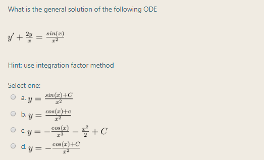 Answered What Is The General Solution Of The Bartleby