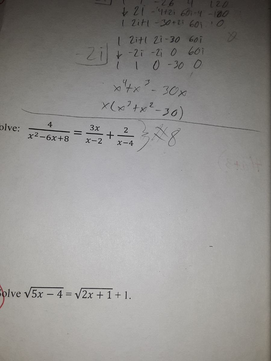 3x3 4x2 x 6 на x 3 разделить по схеме горнера