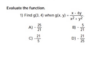 Answered Evaluate The Function X 6y X2 Y2 Bartleby