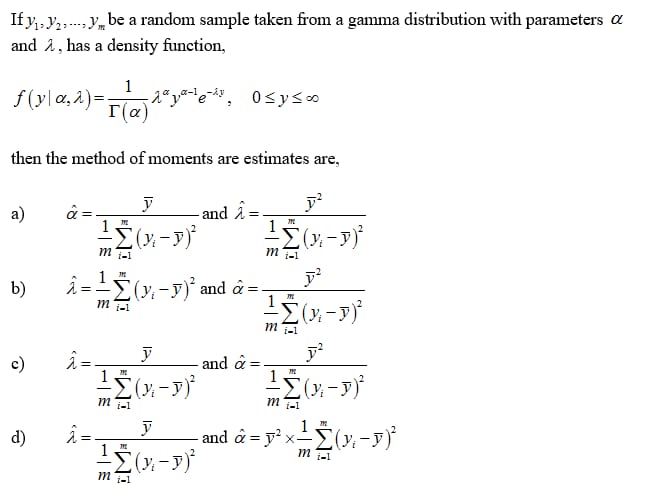 Answered If Y Y2 Be A Random Sample Taken Bartleby