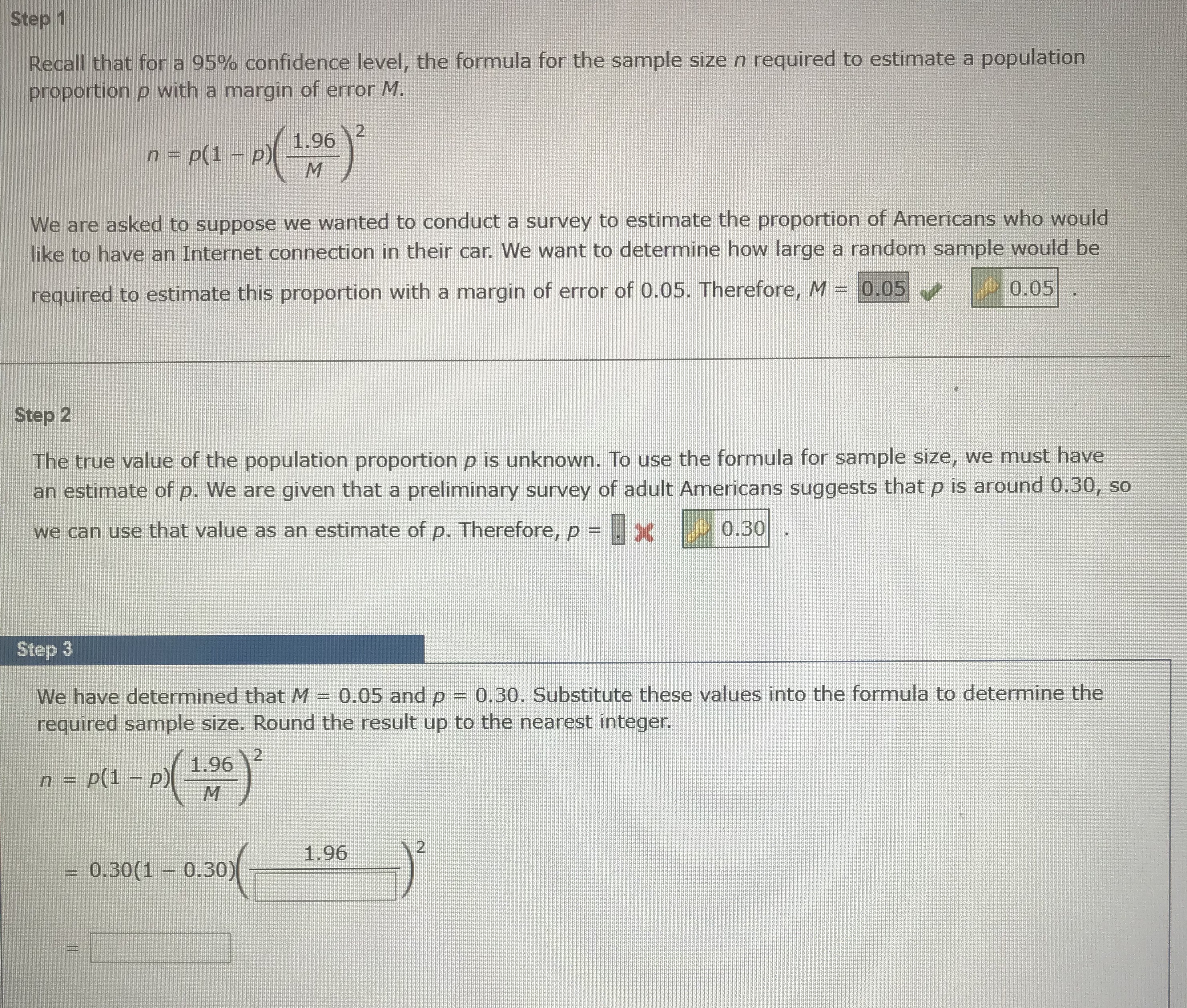 Answered Step 1 Recall That For A 95 Confidence Bartleby