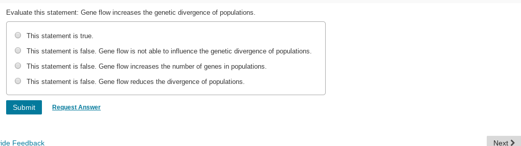 does gene flow increase or decrease variation