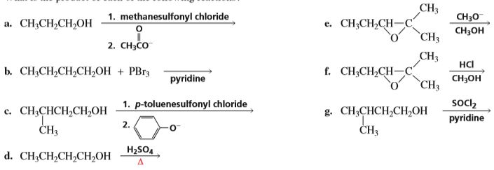 Answered Ch3 1 Methanesulfonyl Chloride A Bartleby
