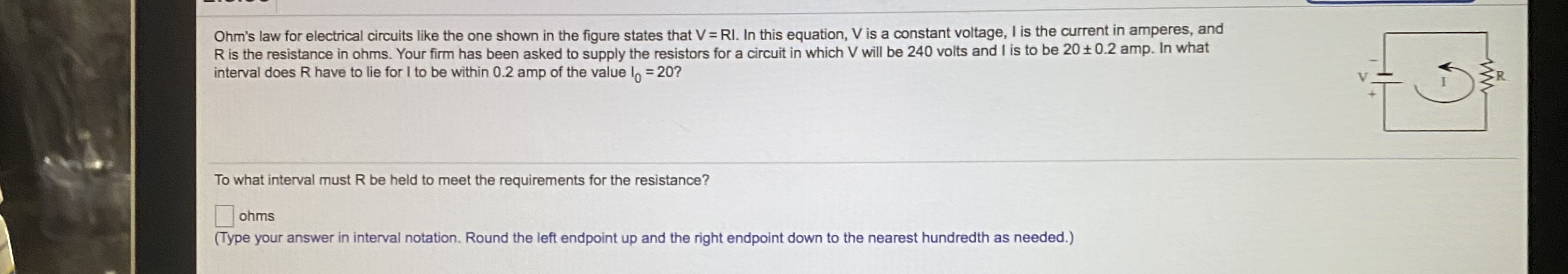 Answered Ohm S Law For Electrical Circuits Like Bartleby