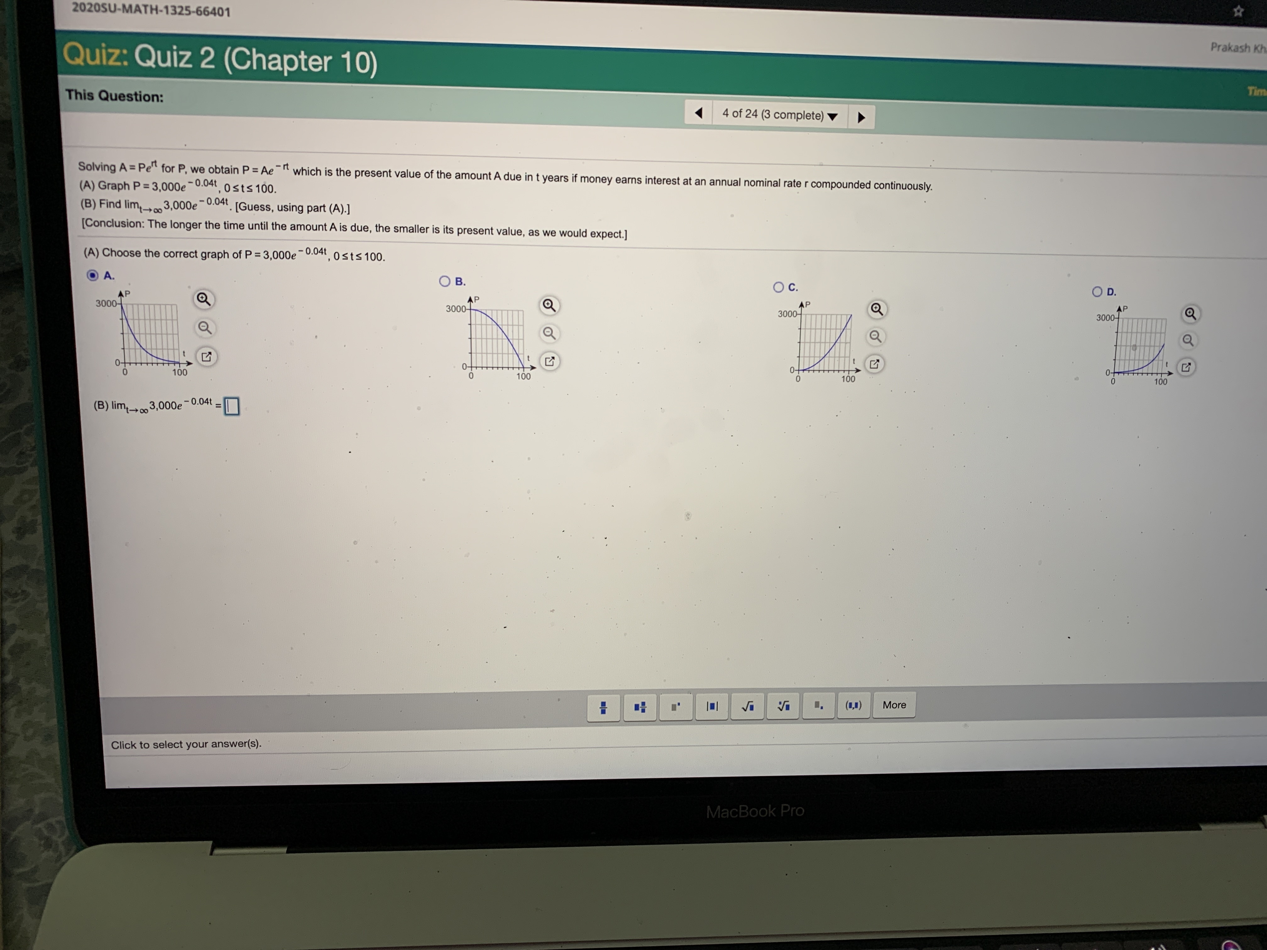 Answered su Math 1325 Quiz Quiz 2 Bartleby