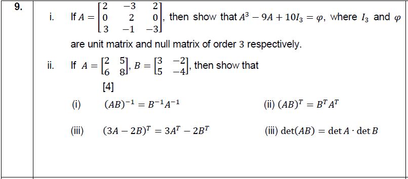 Answered 9 3 27 If A 0 3 0 Then Show That Bartleby