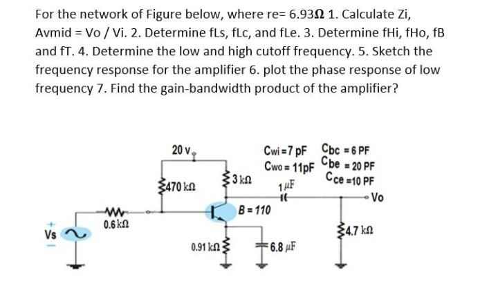 Answered For The Network Of Figure Below Where Bartleby