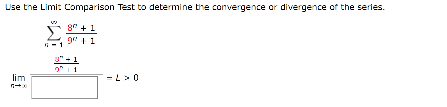 Answered Use The Limit Comparison Test To Bartleby