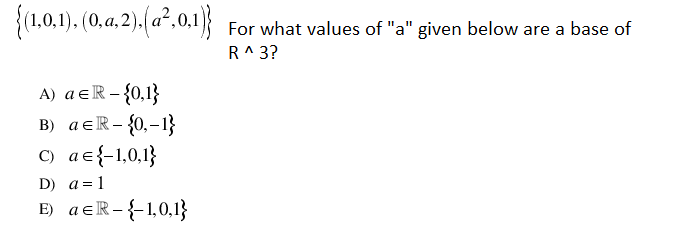 Answered For What Values Of A Given Below Are Bartleby