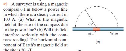 magnetic compass reading