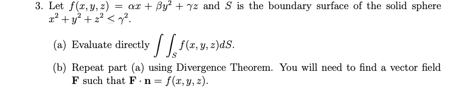 Answered: Let f(x,y, z) x² + y² + z²