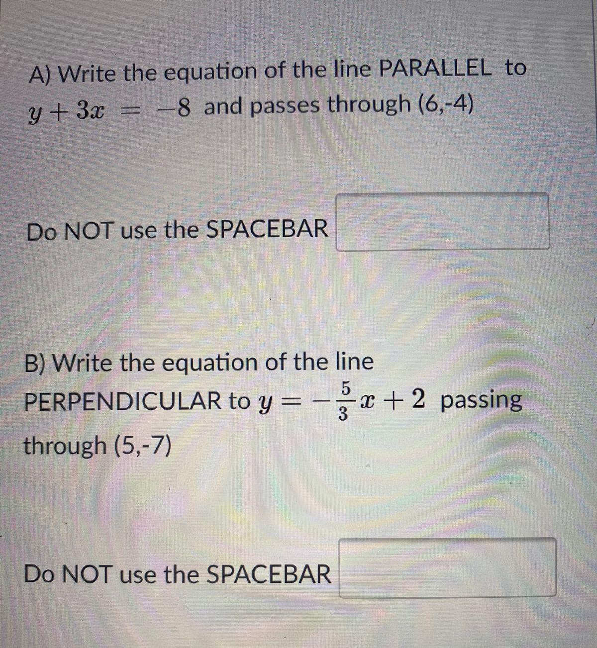 Answered: A) Write the equation of the line  bartleby