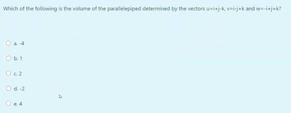 Answered Which Of The Following Is The Volume Of Bartleby