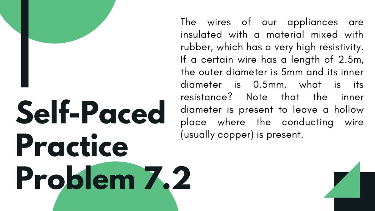 Solved: Copper Wire, 0.5mm In Diameter, Is Coated By An In 