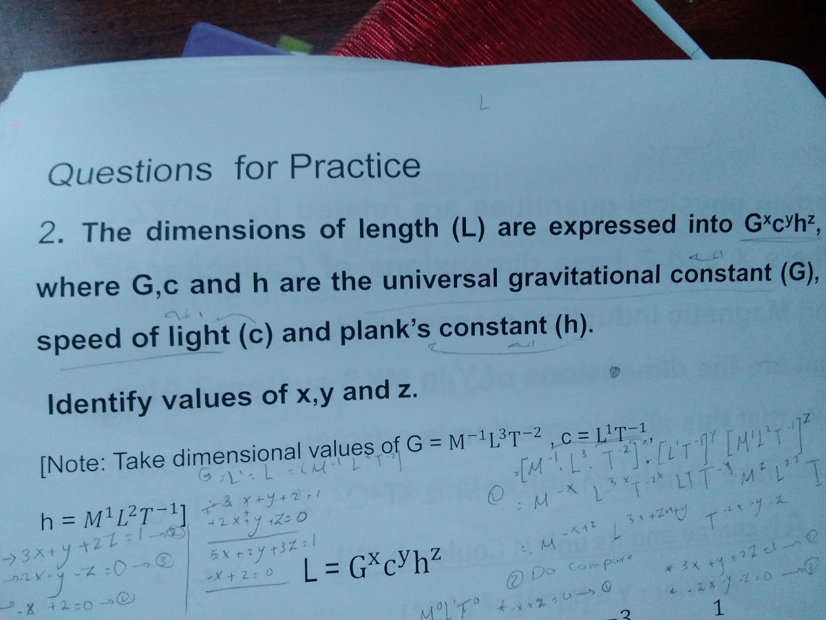 Answered 2 The Dimensions Of Length L Are Bartleby