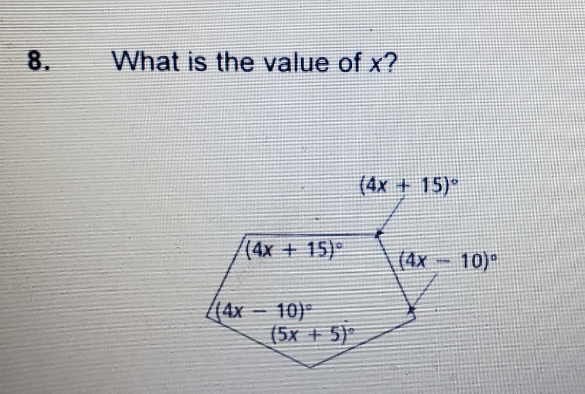 10 15   5 х 15 - x = 415