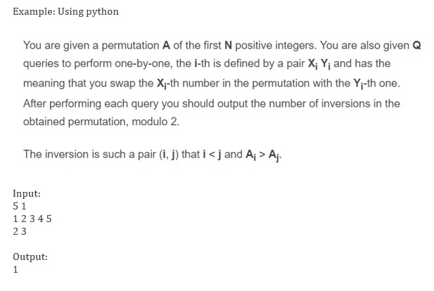 Answered You Are Given A Permutation A Of The Bartleby