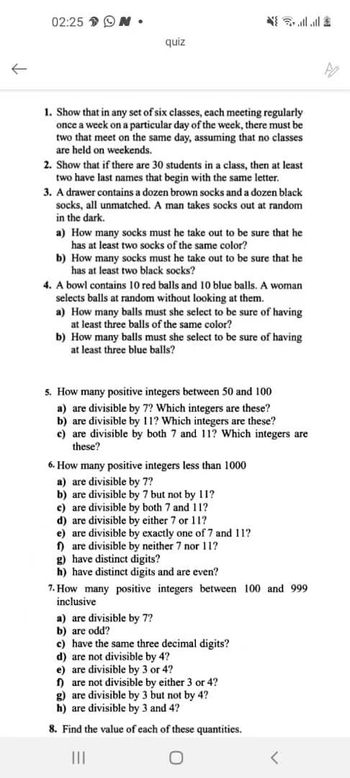 Answered: 5. How many positive integers between… | bartleby