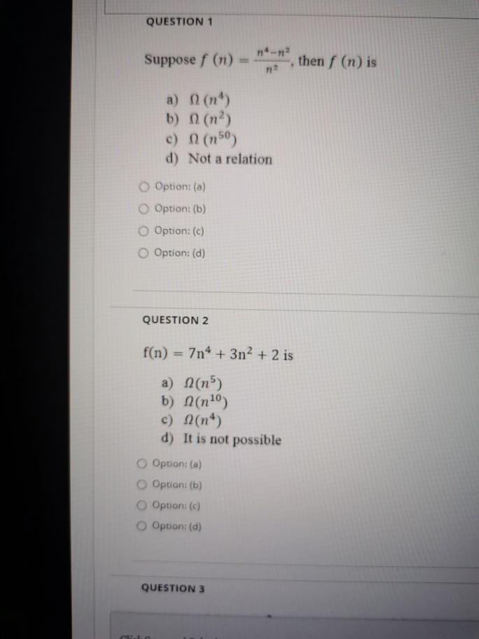 Answered N N Suppose F N Then F N Is A N Bartleby