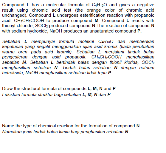 Molekul formula Formula kimia