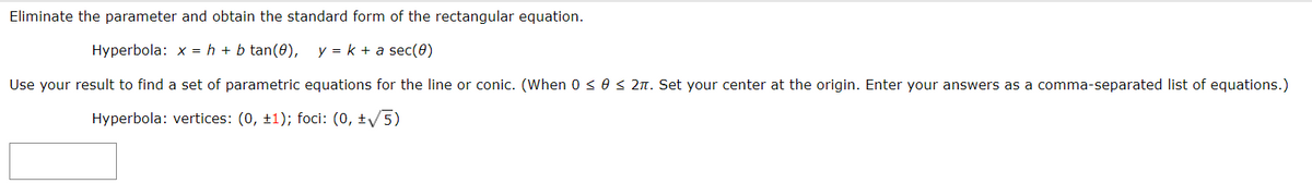 Answered: Eliminate The Parameter And Obtain The… | Bartleby