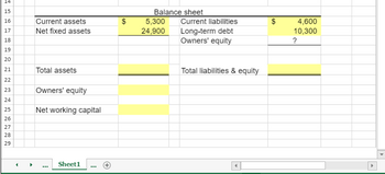 Answered: KCCO, Inc., has current assets of… | bartleby