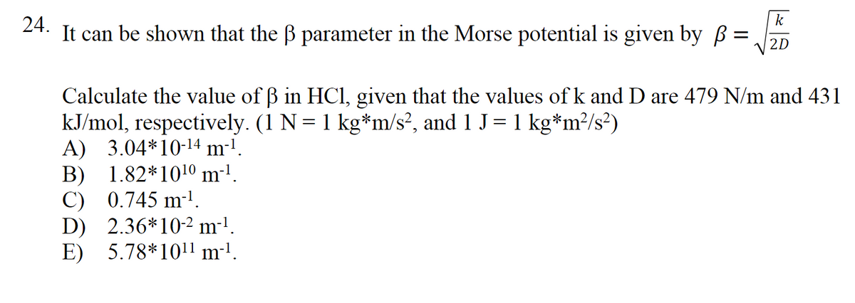 Answered 24 K It Can Be Shown That The B Bartleby