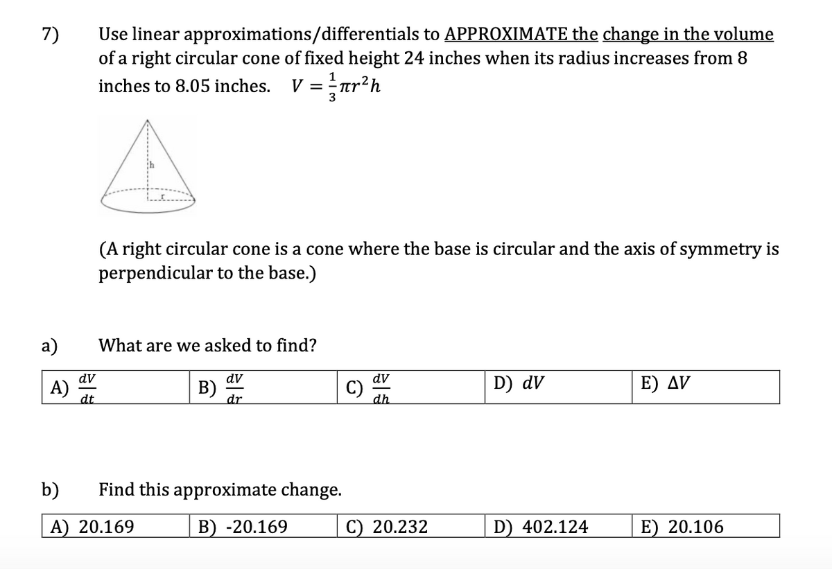 Answered Use Linear Approximations Differentials… Bartleby