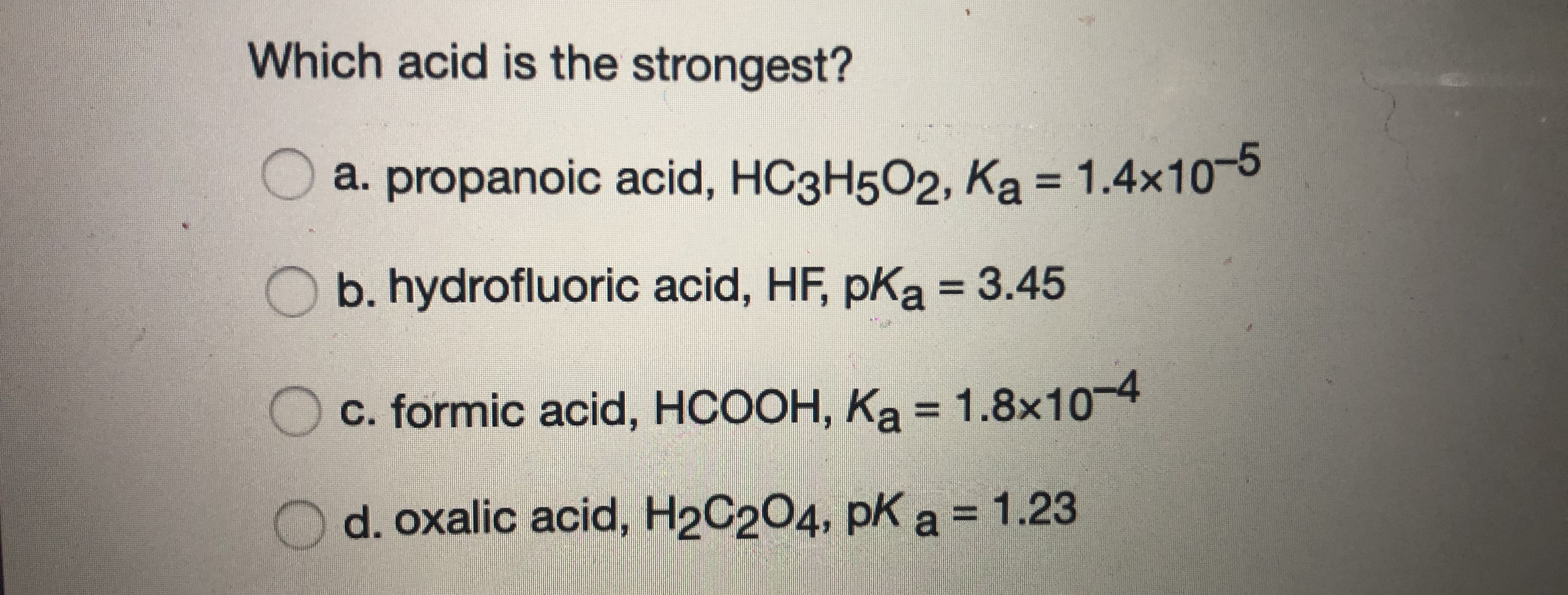 answered-which-acid-is-the-strongest-bartleby