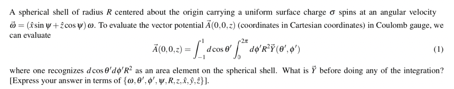 Answered A Spherical Shell Of Radius R Centered Bartleby