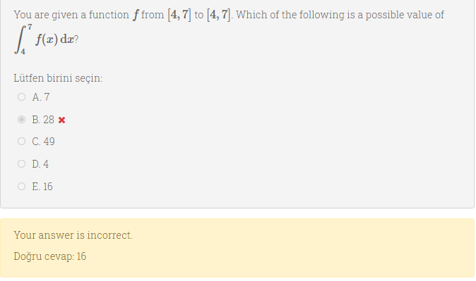 Answered You Are Given A Function F From 4 7 Bartleby