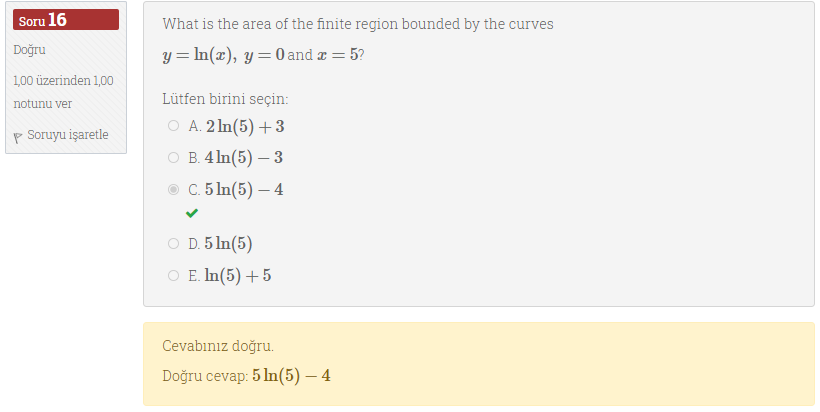 Answered What Is The Area Of The Finite Region Bartleby