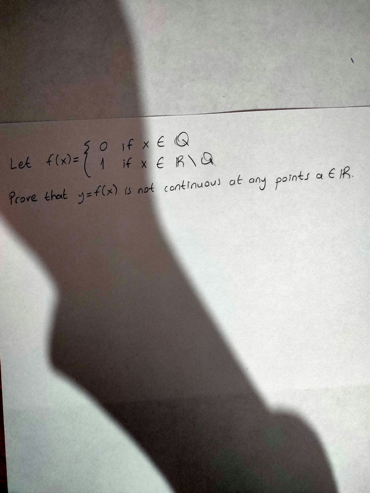 Answered 50 If X E Q 1 If X R Q Let F X Bartleby