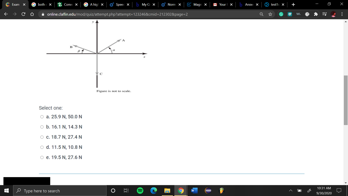 Answered Exam X Both Conve X A Hig X Speed X My Bartleby