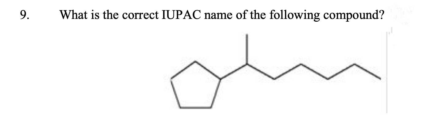 Answered What Is The Correct Iupac Name Of The Bartle