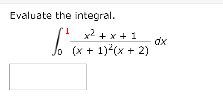 Answered Evaluate The Integral X X 1 Dx O Bartleby