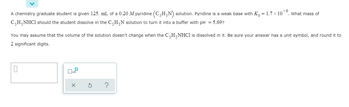 Answered 9 What Mas Of A Chemistry Graduate Bartleby
