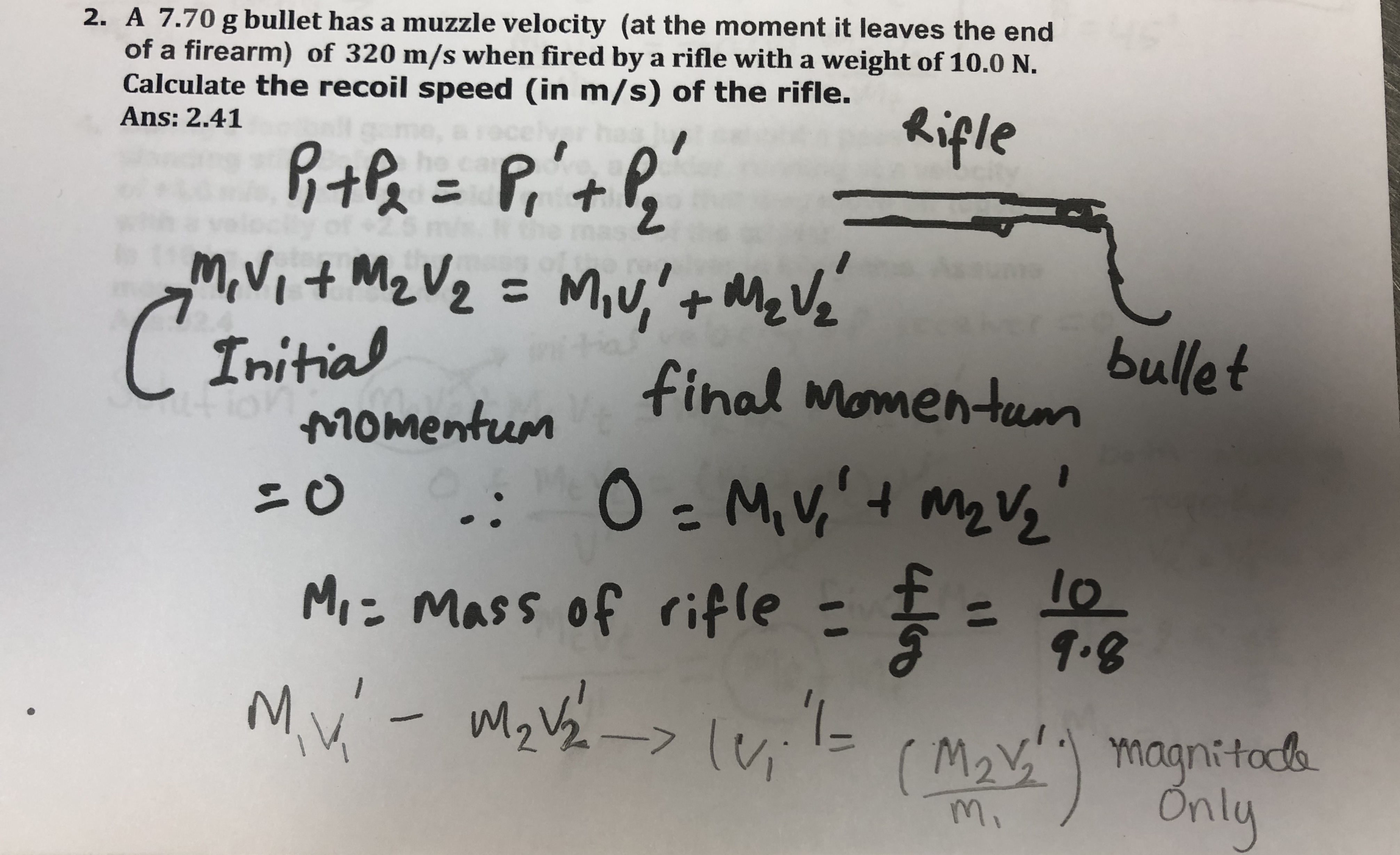 answered-2-a-7-70-g-bullet-has-a-muzzle-bartleby