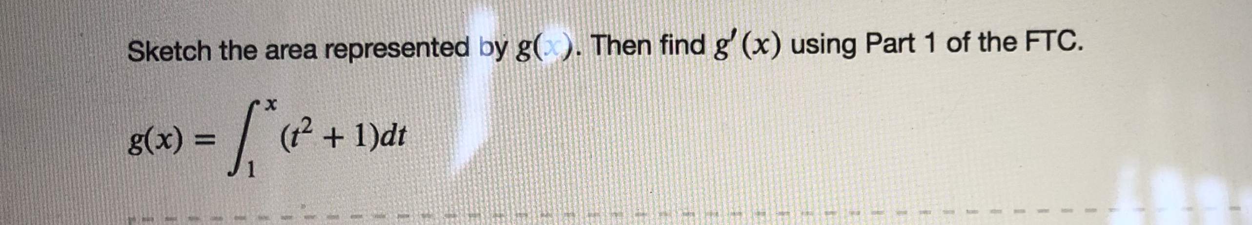 Answered Sketch The Area Represented By G Bartleby