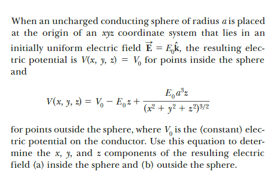 Answered When An Uncharged Conducting Sphere Of Bartleby