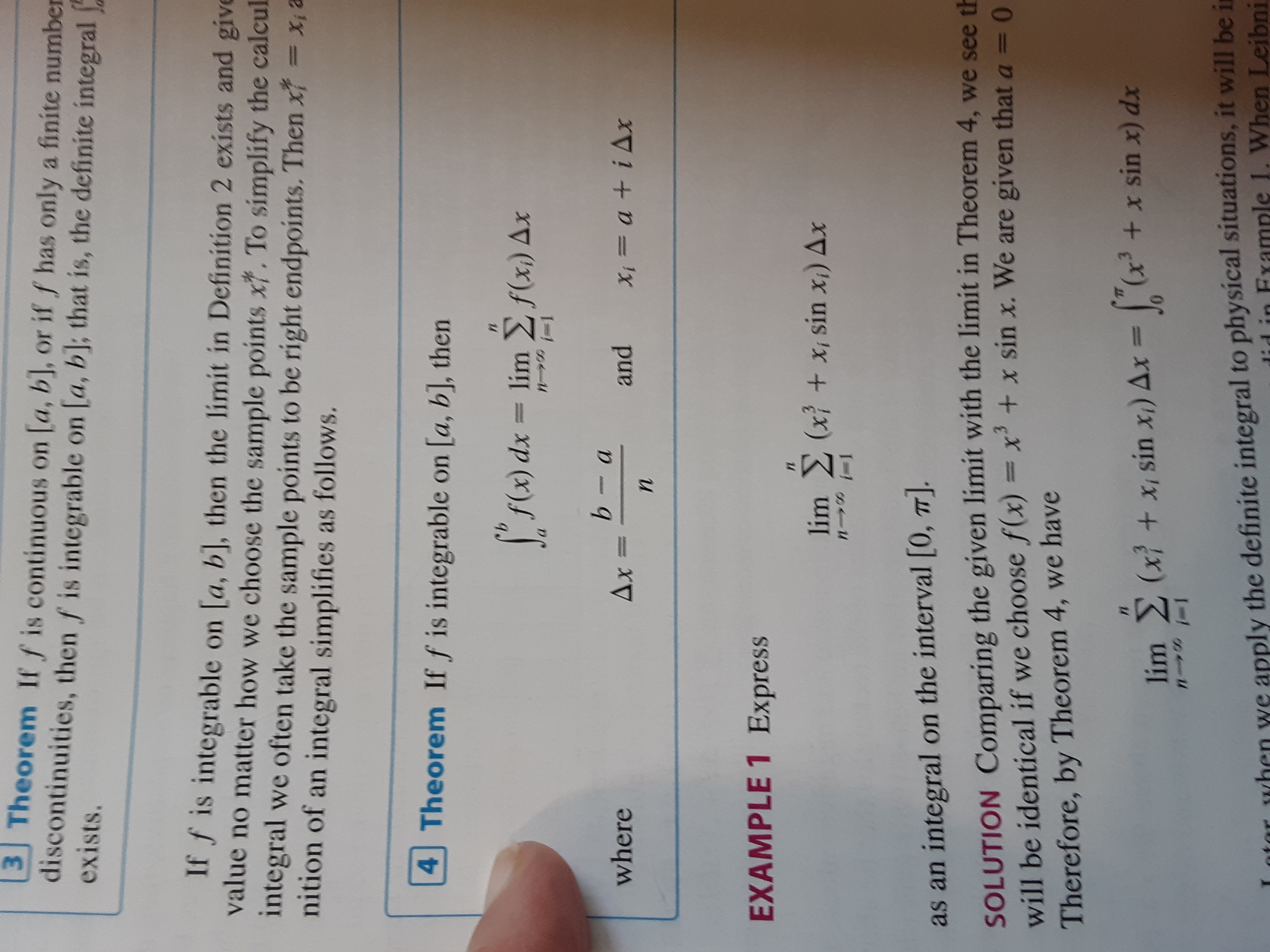 Answered 3 Theorem If F Is Continuous On A B Bartleby