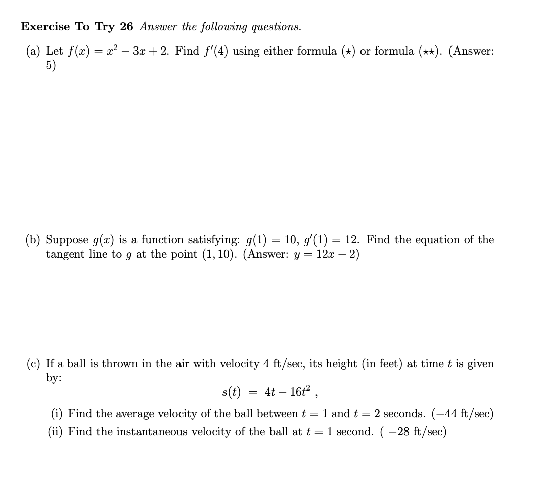 Answered A Let F X X 3x 2 Find F 4 Bartleby