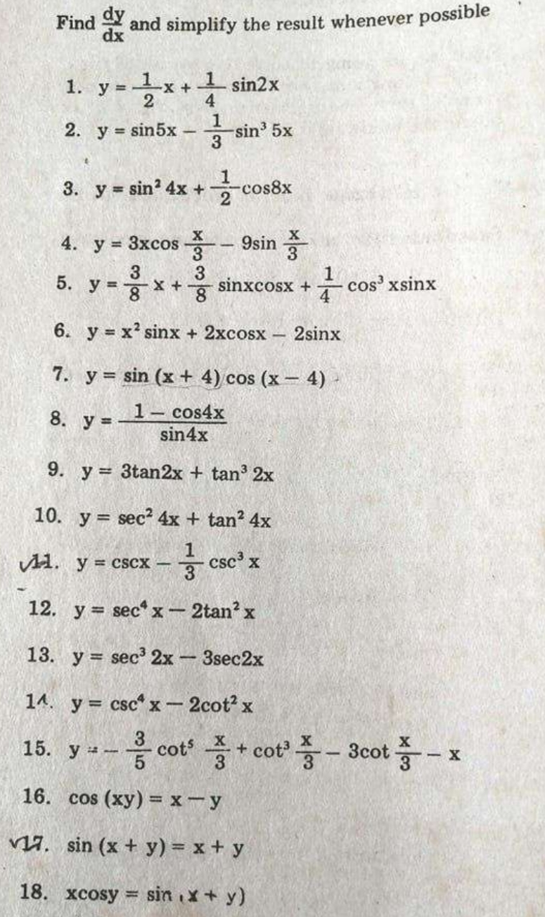 Integral Of Tan 4x Sec 2x Dx