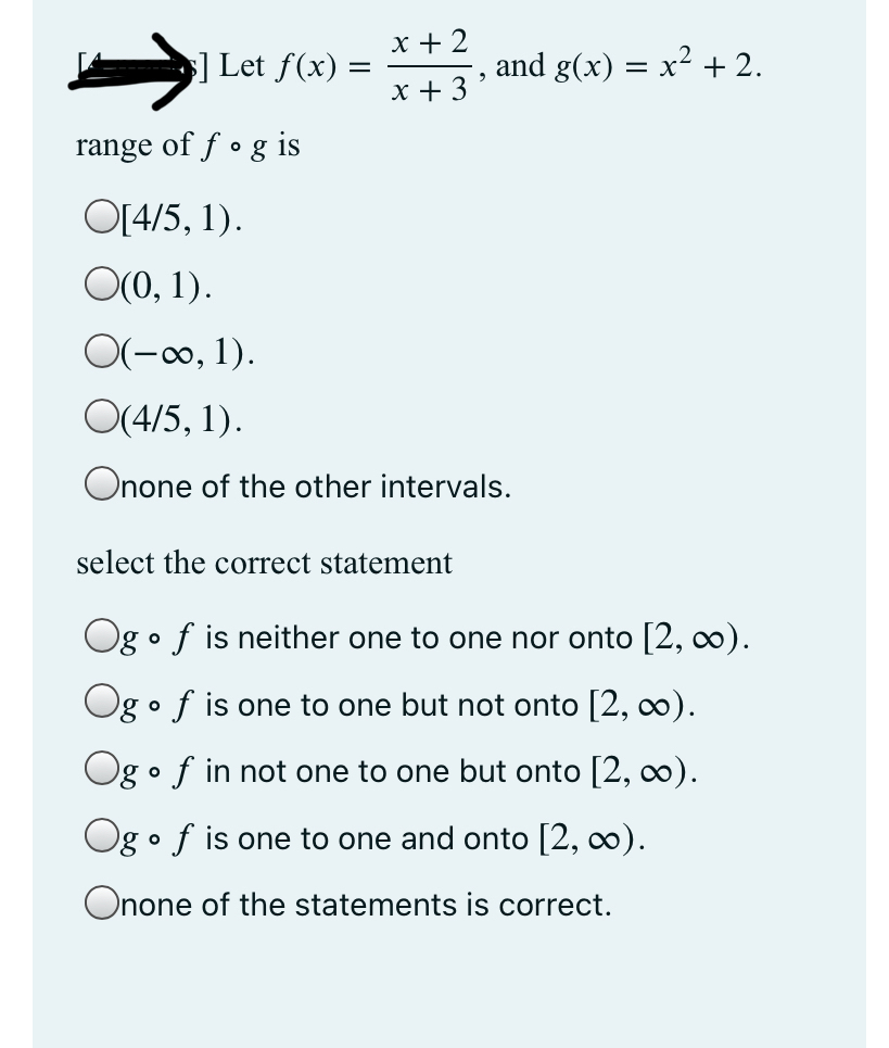 Answered X 2 Let F X And G X X 2 X Bartleby