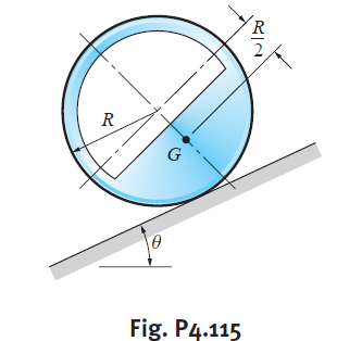 Answered: The center of gravity of the eccentric… | bartleby