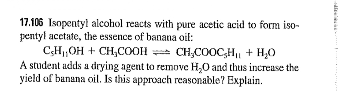 Answered 17 106 Isopentyl Alcohol Reacts With Bartleby