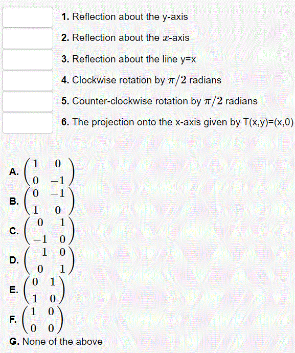 Answered Find The Matrix A Of The Linear Bartleby