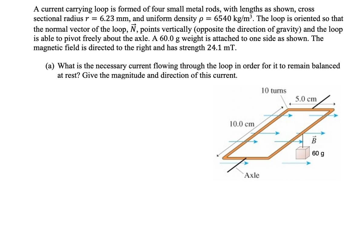 Answered A Current Carrying Loop Is Formed Of Bartleby