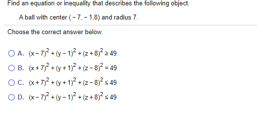 Answered Find An Equation Or Inequality That Bartleby